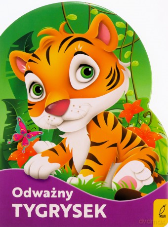 Odważny tygrysek. Wykrojnik - Urszula Kozłowska [KSIĄŻKA]