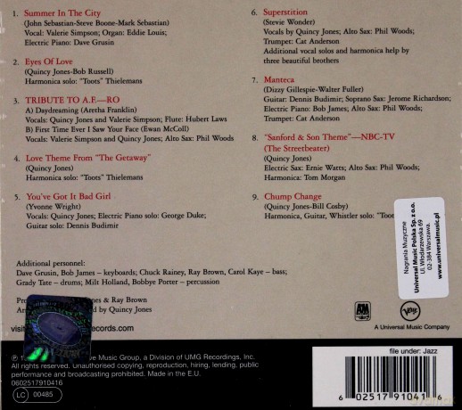 Quincy Jones: You've Got It Bad Girl [CD]