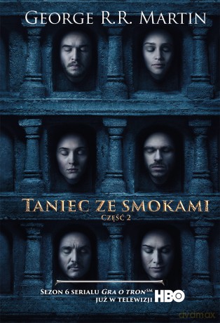Taniec ze smokami. Pieśń Lodu i Ognia (Tom 2) (okładka filmowa) - George R.R. Martin [KSIĄŻKA]