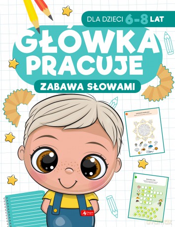 Zabawa słowami. Główka pracuje - Iwona Baturo [KSIĄŻKA]