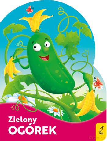 Zielony ogórek. Wykrojnik - Urszula Kozłowska [KSIĄŻKA]