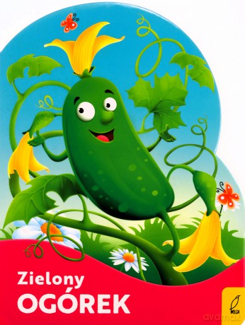 Zielony ogórek. Wykrojnik - Urszula Kozłowska [KSIĄŻKA]