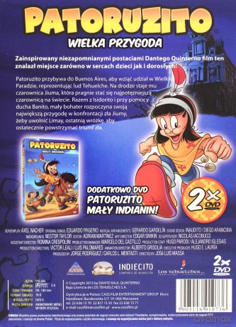 Patoruzito: Wielka Przygoda / Mały Indianin [BOX] [2DVD]