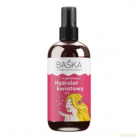 BAŚKA Hydrolat kwiatowy do twarzy wygładzający - róża 100 ml
