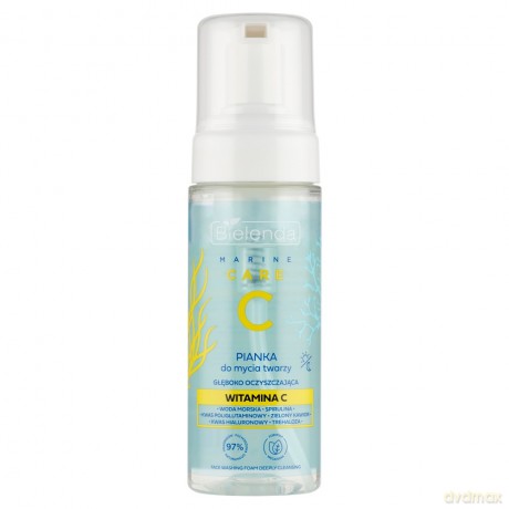 BIELENDA Marine Care C Pianka do mycia twarzy głęboko oczyszczająca - Witamina C 150 ml