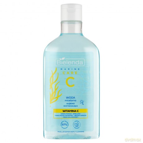 BIELENDA Marine Care C Woda micelarna głęboko oczyszczająca - Witamina C 400 ml