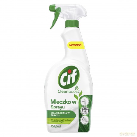CIF Cleanboost Mleczko w sprayu 750 ml