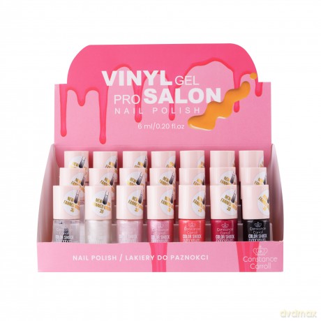 CONSTANCE CARROLL Zestaw lakierów MINI 21 sztuk (19+2 gratis)
