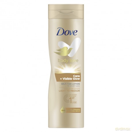 DOVE Body Love Balsam do ciała brązujący - Self Tan Light 250 ml