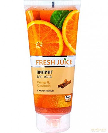 ELFA FRESH Peeling d/ciała Pomarańcza,Cynam 200ml&