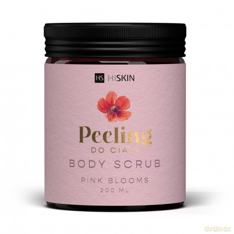 HISKIN Body Scrub Peeling do ciała Pink Blooms 200 ml