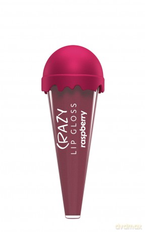 HISKIN Crazy Lip Gloss Błyszczyk do ust - Raspberry (malina) 6 ml