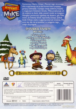 Rycerz Mike: Śnieżny smok [DVD]