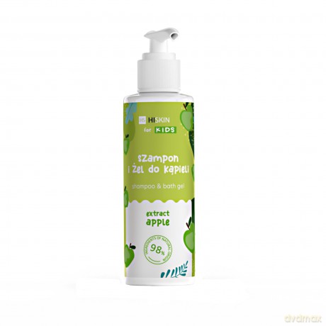 HISKIN for Kids Szampon i żel do kąpieli 2w1 - Extract Apple 280 ml