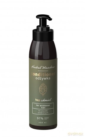 HISKIN Herbal Meadow Odżywka Chmiel - do włosów osłabionych 400 ml
