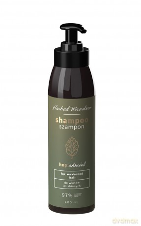 HISKIN Herbal Meadow Szampon Chmiel - do włosów osłabionych 400 ml