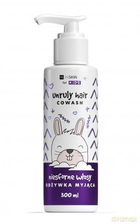 HISKIN Kids Unruly Odżywka oczyszczająca + szampon do włosów niesfornych 300 ml