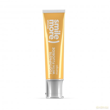 HISKIN Smile More Pasta do zębów z fluorem Yelow mango 30 ml