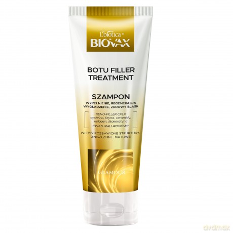 L`BIOTICA Biovax Glamour Szampon wypełniająco-wygładzający 200 ml