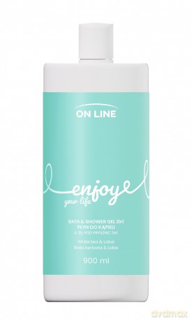 ON LINE Emocje Żel i płyn do kąpieli 2w1 Enjoy 900 ml