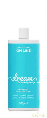 ON LINE Emocje Żel pod prysznic Dream - jaśmin i gardenia 500 ml