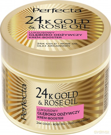 PERFECTA 24K Gold&Rose Oil Luksusowy głęboko odżywczy krem-booster
