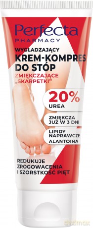 PERFECTA Wygładzający Krem - kompres do stóp zmiękczające skarpetki