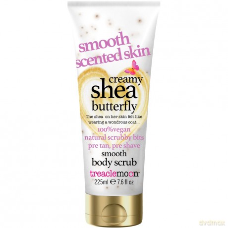 TREACLEMOON Shea Butterfly Wygładzający peeling do ciała 225 ml