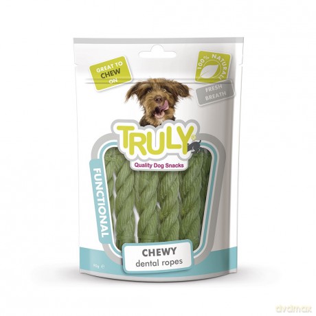 TRULY Dog Snacks Przekąski dla psa Functional - linki czyszczące zęby 90 g
