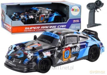 Autko RC 1:18 niebieskie