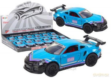 Auto sportowe 1:32 turkusowe