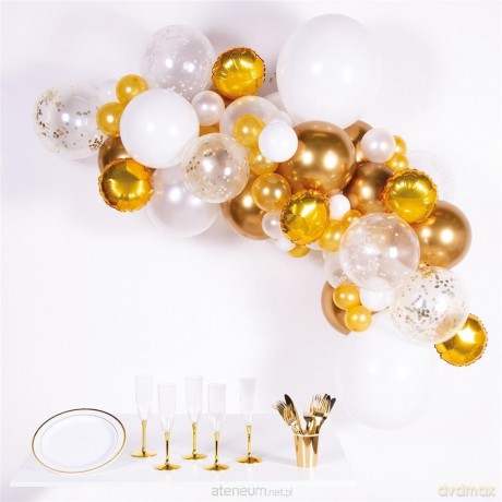 Balony lateksowe girlanda 4m