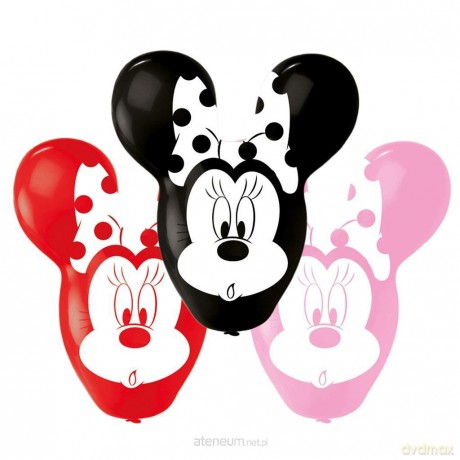 Balony lateksowe Minnie Giant Ears 55,8 cm 4szt