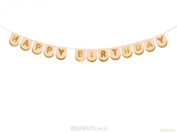 Baner Happy Birthday 13x150 cm