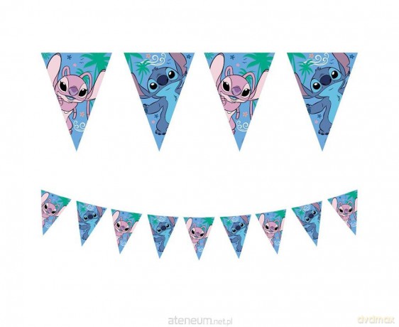 Baner papierowy Stitch&Angel Disney 120x180 cm