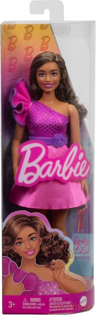 Barbie Fashionistas. Lalka Sukienka wieczorowy róż