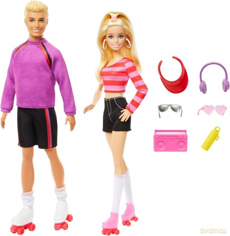 Barbie Fashionistas. Zestaw Barbie i Ken HXK90