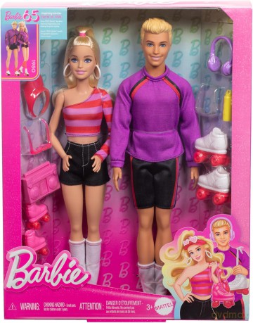Barbie Fashionistas. Zestaw Barbie i Ken HXK90