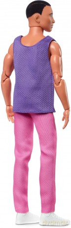 Barbie Looks. Lalka Ken fiolet HJW84