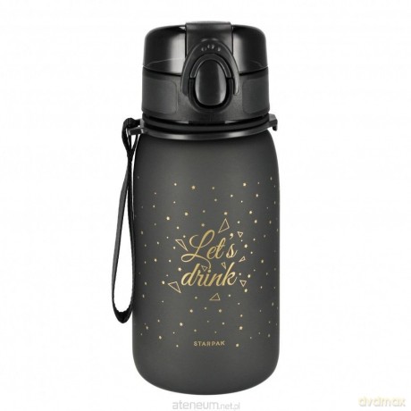Bidon 400ml black-gold