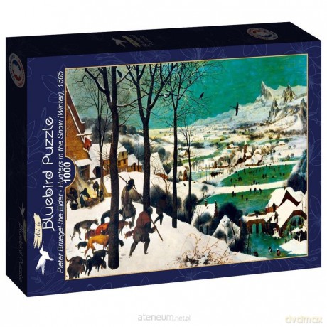 BLUEBIRD 1000 el. Brueghel, Myśliwi na śniegu [PUZZLE]