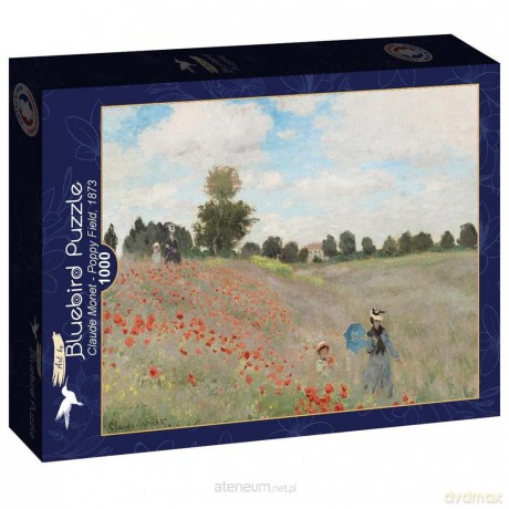 BLUEBIRD 1000 el. Claude Monet, Pole maków [PUZZLE]