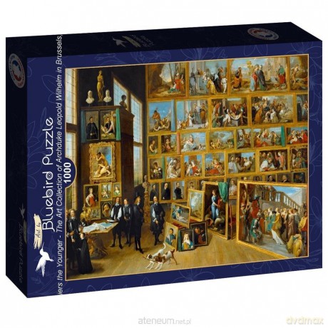 BLUEBIRD 1000 el. Taniers, Kolekcja Sztuki w Brukseli [PUZZLE]