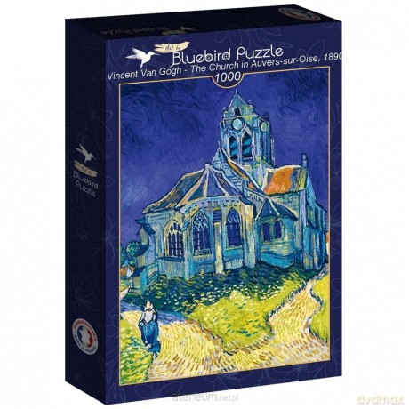BLUEBIRD 1000 el. Van Gogh, Kościół w Auvers [PUZZLE]