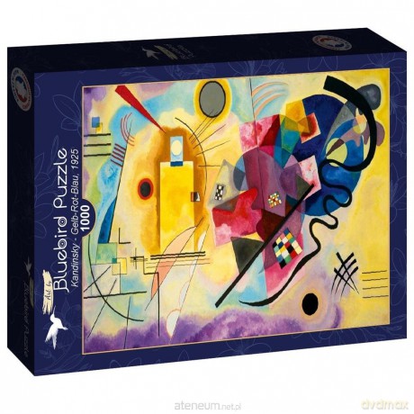 BLUEBIRD 1000 el. Wassily Kandinsky, Żółty, czerwony [PUZZLE]