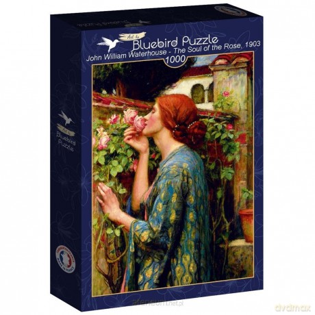 BLUEBIRD 1000 el. Waterhouse, Dusza róży [PUZZLE]