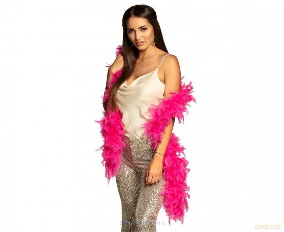 Boa różowe 180 cm 50g
