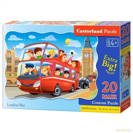 CASTORLAND 20 el. Maxi London Bus [PUZZLE]