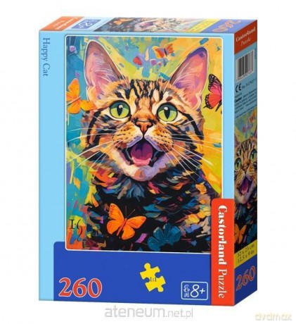CASTORLAND 260 el. Szczęśliwy kot [PUZZLE]