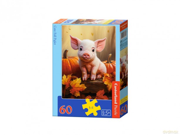 CASTORLAND 60 el. Cute Fall Piglet [PUZZLE]